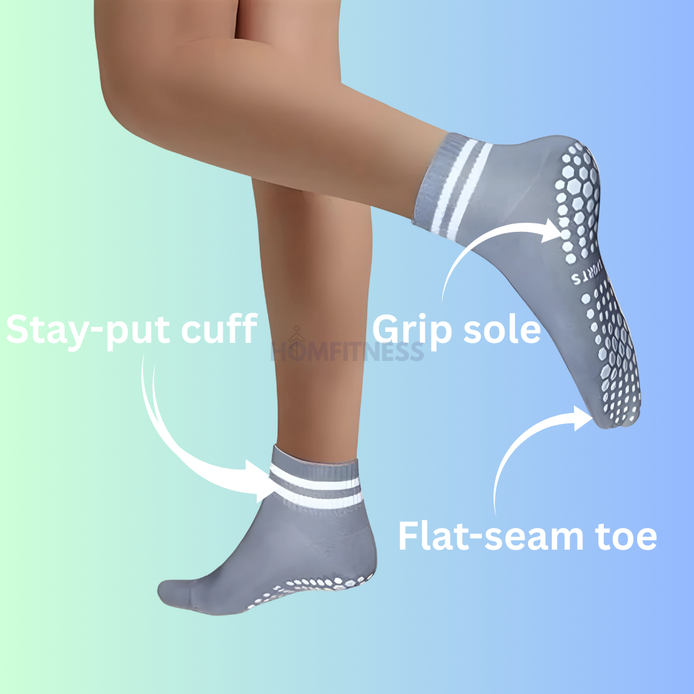 Non Slip Pilates Yoga Socks